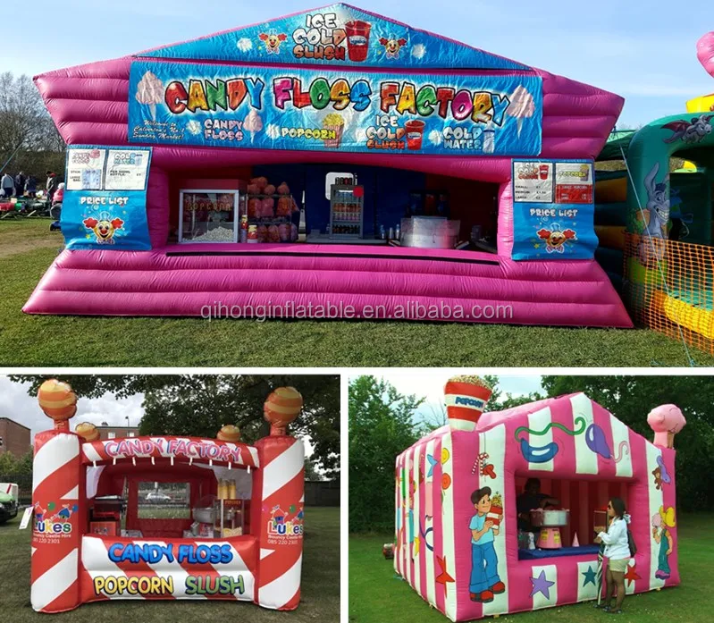 Details about   10ft Inflatable Tradeshow Sno Cone Concession Stand Event Food Drink Tent Booth 
