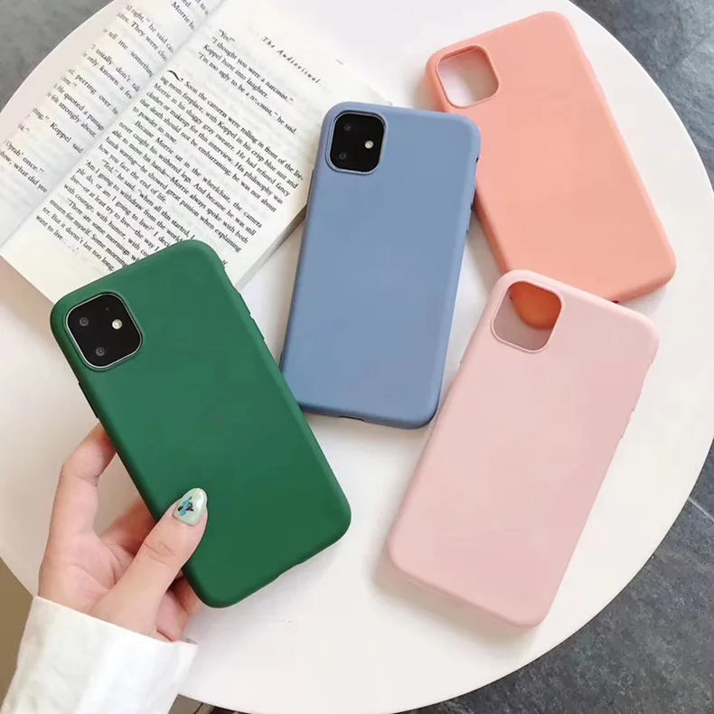

new Design Cell Phone Case For Iphone 11/7/6/8/X/Xs New Product 2020 Factory Wholesale Silicone shockproof Mobile Phone Shell