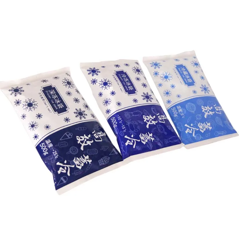 

Custom Frozen Cold Packs For Meat Delivery Gel Pack Food Shipping Reusable ice pack