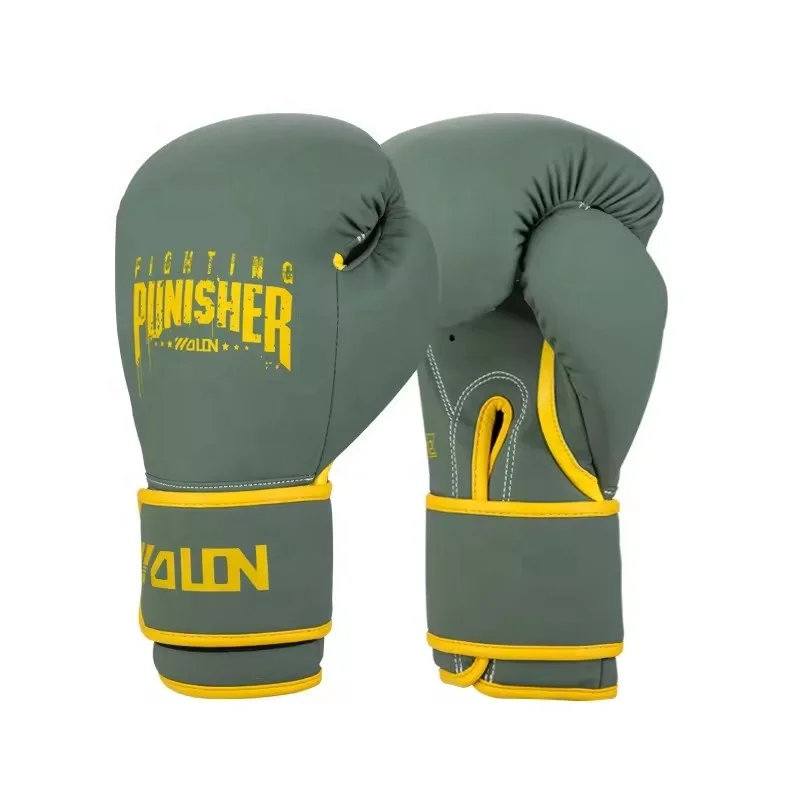 Wholesale PU Leather Sports Gloves Boxing Protection 8 10 12 14 16oz Custom Logo Boxing Gloves