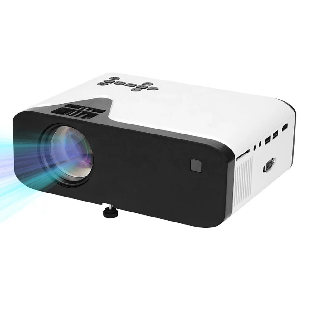 

Factory Direct Manufacture Laser Projector Cover Business Portable Projector Hd 1080p 3000 Lumens, White