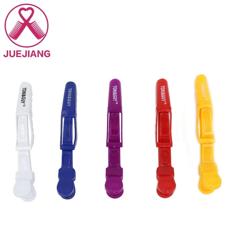 

professional alligator plastic hair sectioning clips Durable alligator hair clip with nonslip grip, Optional