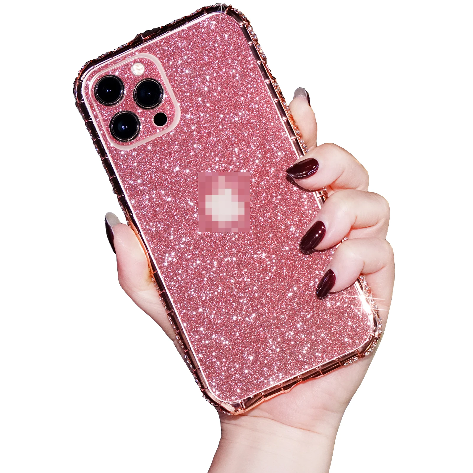 

Hot selling good quality Luxury Colourful Pink Telephone Phone Case, 4 colors