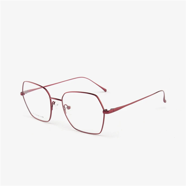 

2021 New Full Frame Titanium Eyeglasses Pure Titanium Optical Frames Wholesale Light Weight Glasses For Prescription