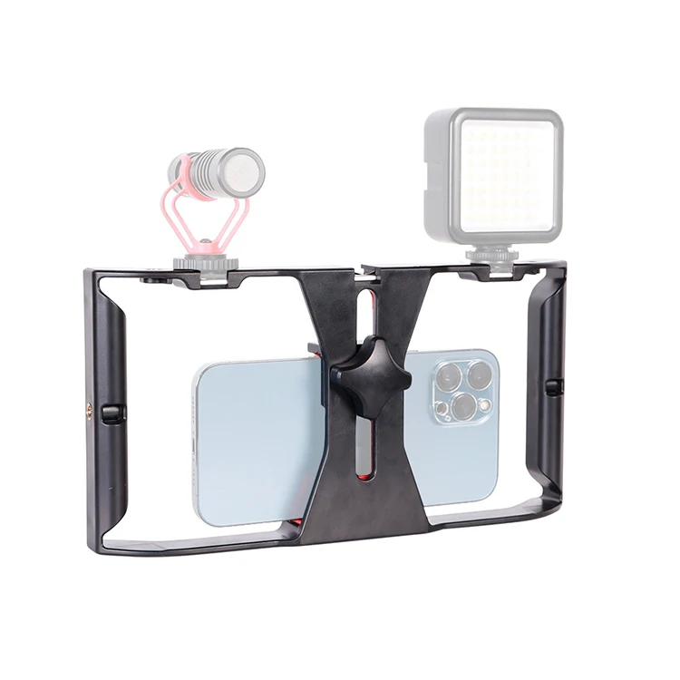 

New 2021 Popular Bracket Mobile Stabilizer Smartphone Video Rig Phone cage