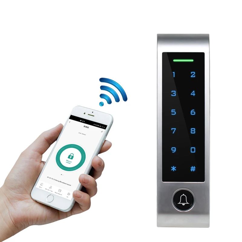 

Secukey New H4 Wifi Tuya Waterproof ID/IC Rfid Card Door Access Control System Standalone Wiegand Control