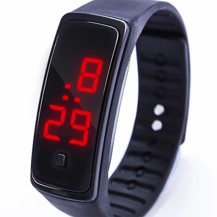 

Factory direct led watch latest led bracelet watch Push-button bracelet