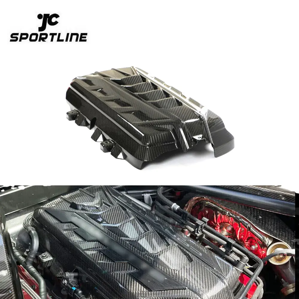 

Pre-Preg Carbon Fiber C8 Engine Cover for Chevrolet Corvette C8 Stingray Convertible 2-Door