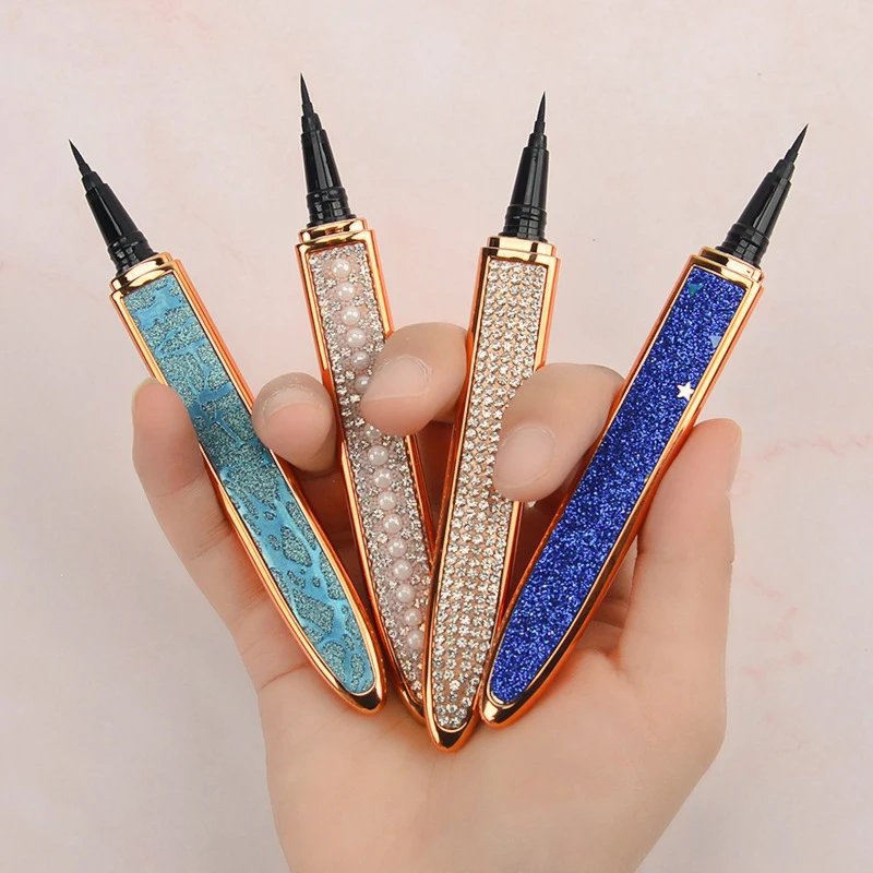 

Wholesale liquid eyeliner pen waterproof non-smudgelong-lasting non-marking very fine color female gel pen