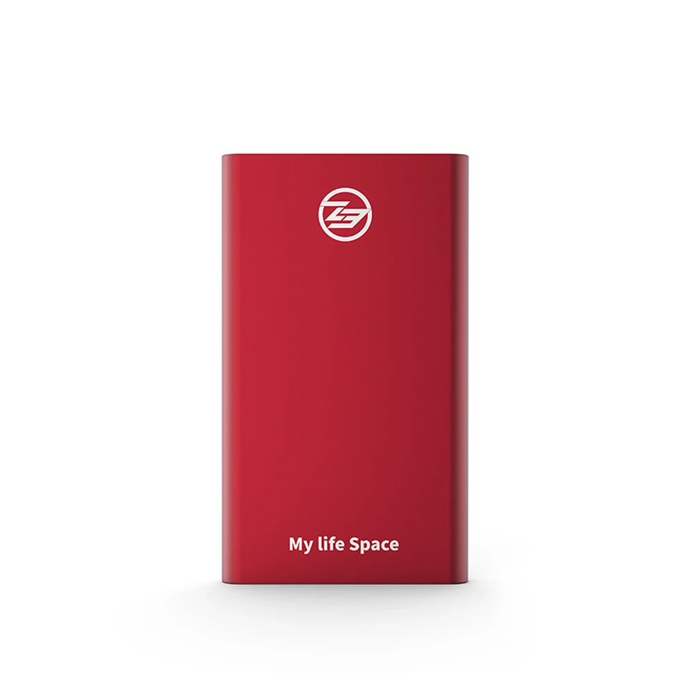 

KingSpec metal housing Z3 128GB SSD External Portable SSD external hard drive, Red