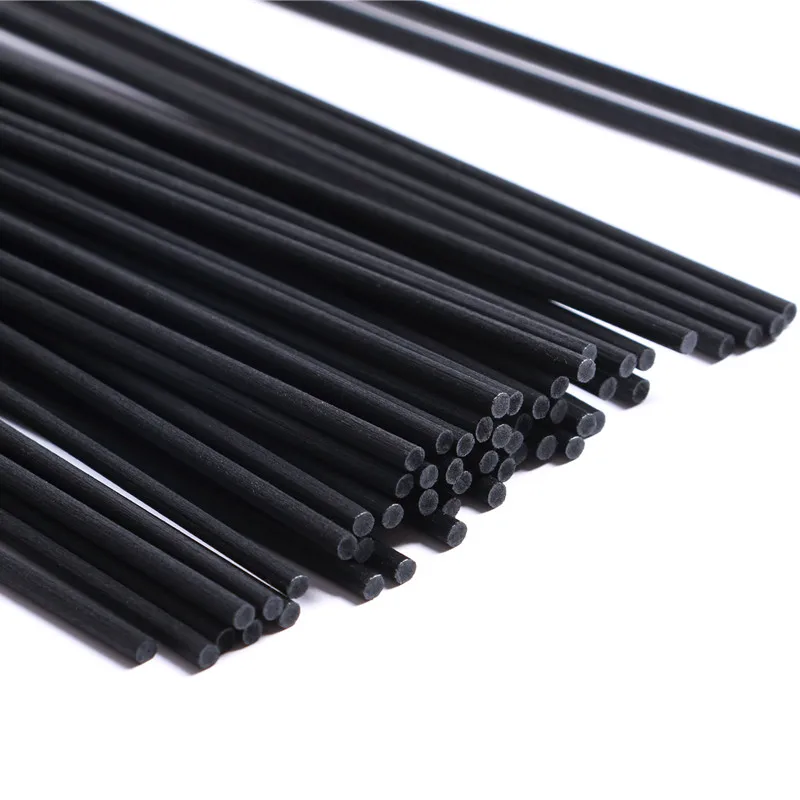 

Black Color Polyester Fiber Reed Diffuser Sticks Diameter 2mm 3mm 4mm 5mm Customer size Fiber Sticks Aroma Diffuser Rods