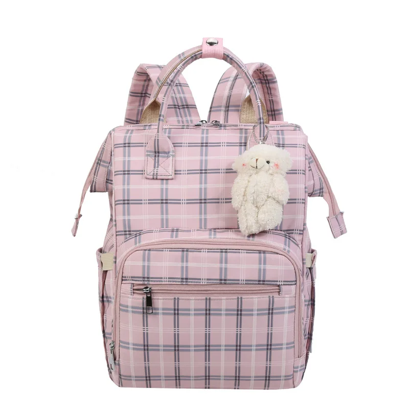 

Large-capacity, water-repellent, stylish mummy bag, baby diaper backpack