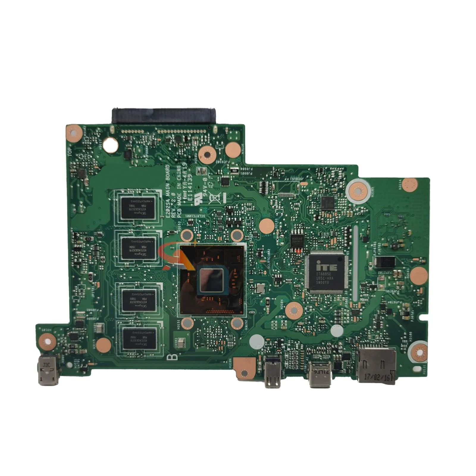 

E202SA N3050 N3060 N3700 N3710 CPU 2GB 4GB RAM Motherboard Mainboard for ASUS E202S E202SA Laptop Motherboard Mainboard