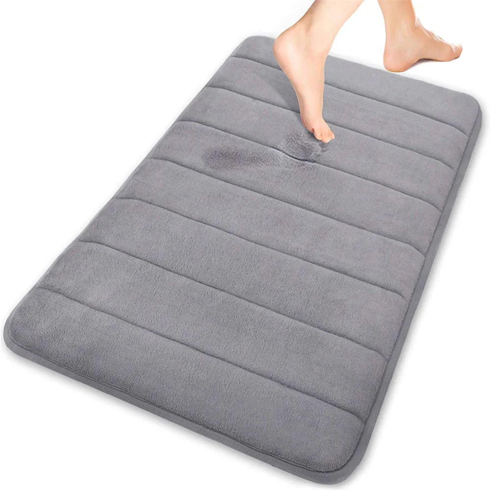 

Hahoo wholesale tapis alfombra bathroom karpet non slip washable tufted woven water super absorbent shower carpet rugs bath mats, Customized color