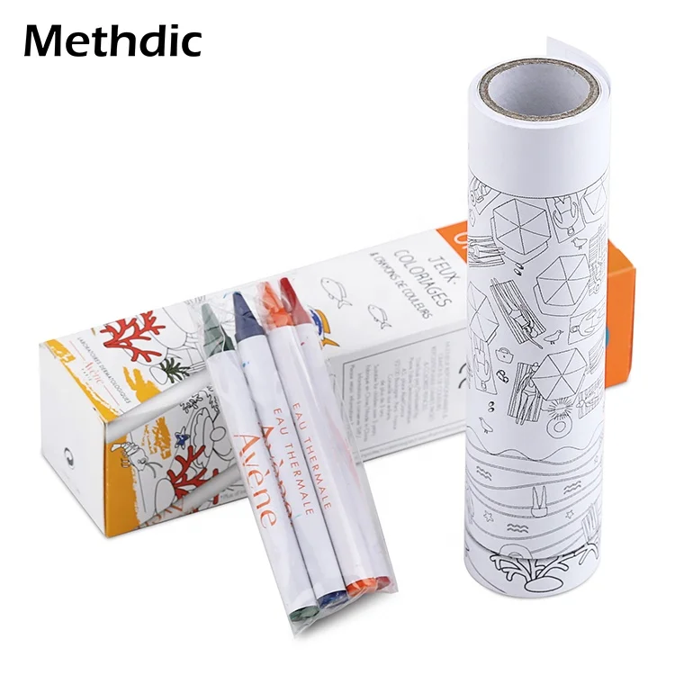 
Methdic Custom Design Eco-Friendly Drawing Paper Roll for Painting 