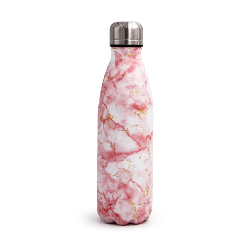 

500ml New design stainless steel water bottle custom logo cola shape bottle