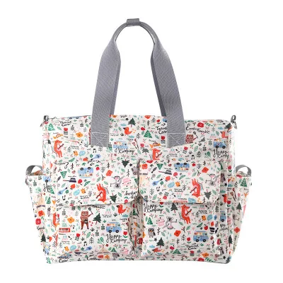 

Fashion multi-function waterproof portable outside shopping mommy tote bag
