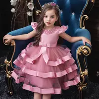 

fall 5 years boutique princess kids clothing baby evening party children wears girls dress
