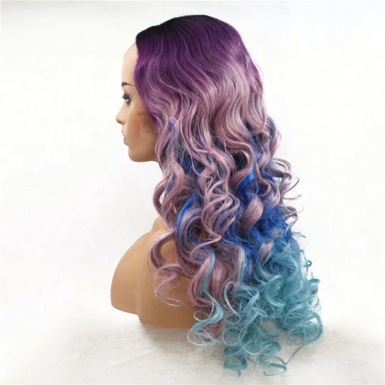 

Jhcentury Women Men High Quality Dyed Wigs And Lace Headsets, As show