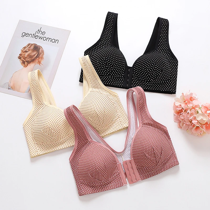 

Pregnancy Women Underwear Anti Sagging Wireless Breastfeeding Bra Front Closure Maternity Nursing Bra For Mothers, Picture