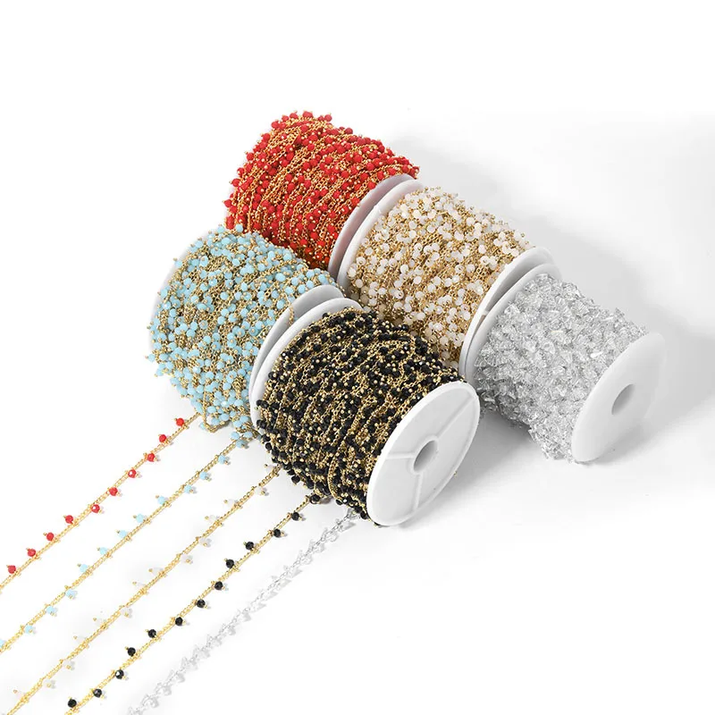 

2021 Hot Sale Gold Plated Handmade Jewelry Material DIY Bracelet Accessories Chains