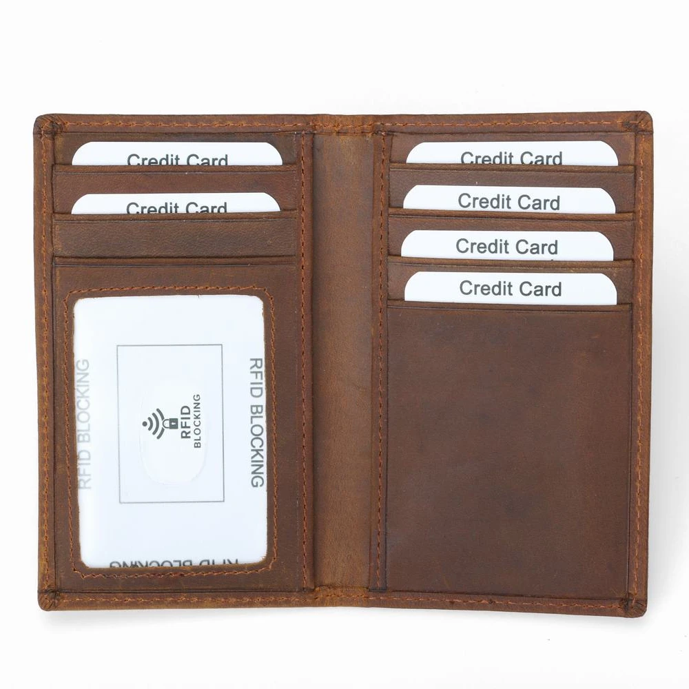 

Slim Thin ID Rfid Genuine Leather Casual Wallets Oem&odm Credit Card Holder Unisex Vertical Cash Card Casual Wallets, Customized color