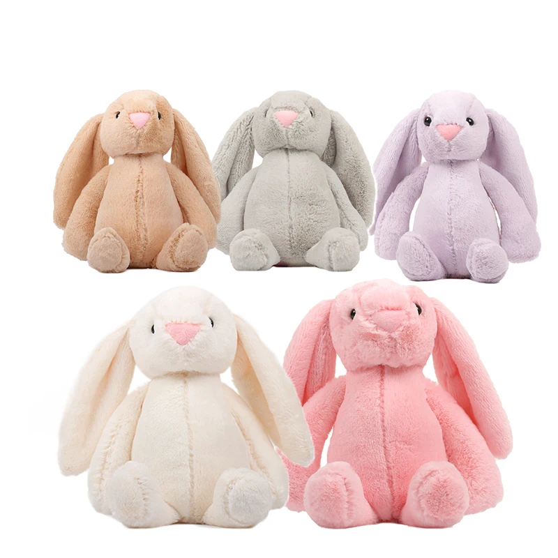 

Hot Sale 30CM Soft Plush Toys Colorful Small bunny Stuffed&Plush Animal Toys