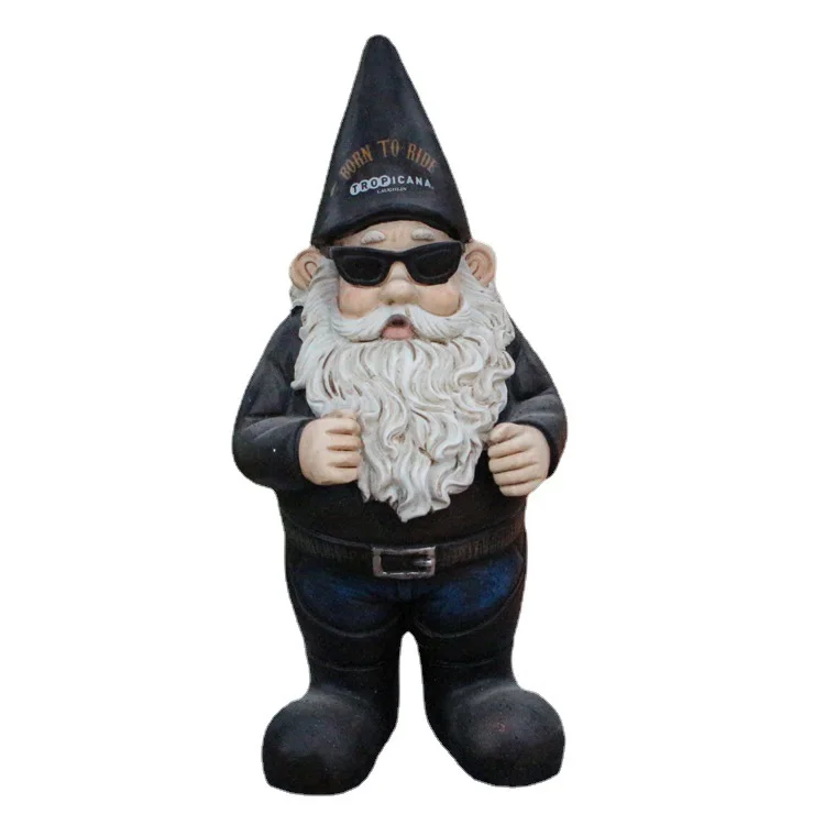 

Time Slow Amazon Christmas Gifts Resin Fairy Garden Home Decor Dwarfs Cartoon Statues Jacket Elf Dwarfs Old Man Gnome Ornaments, Color mixing