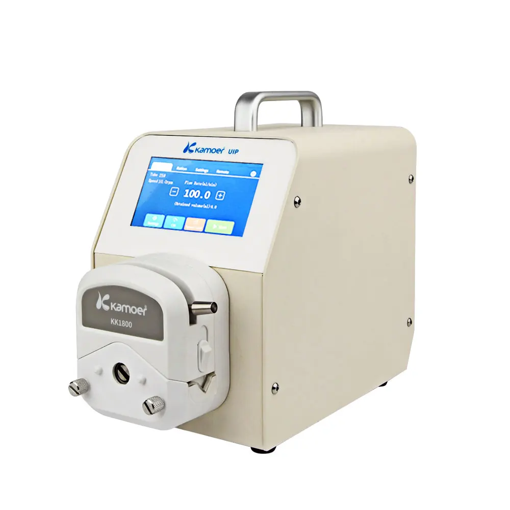 

Kamoer UIP lcd display high flow 1000ml small peristaltic liposuction tumescent infiltration viscous liquid filling machine pump
