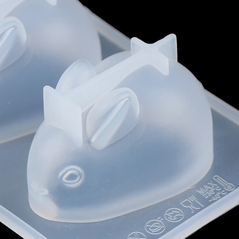 

DIY Easter Cartoon 3D Rabbit Series Silicone Cake Soap Mold Baking Tools Handmade Aromatherapy Material