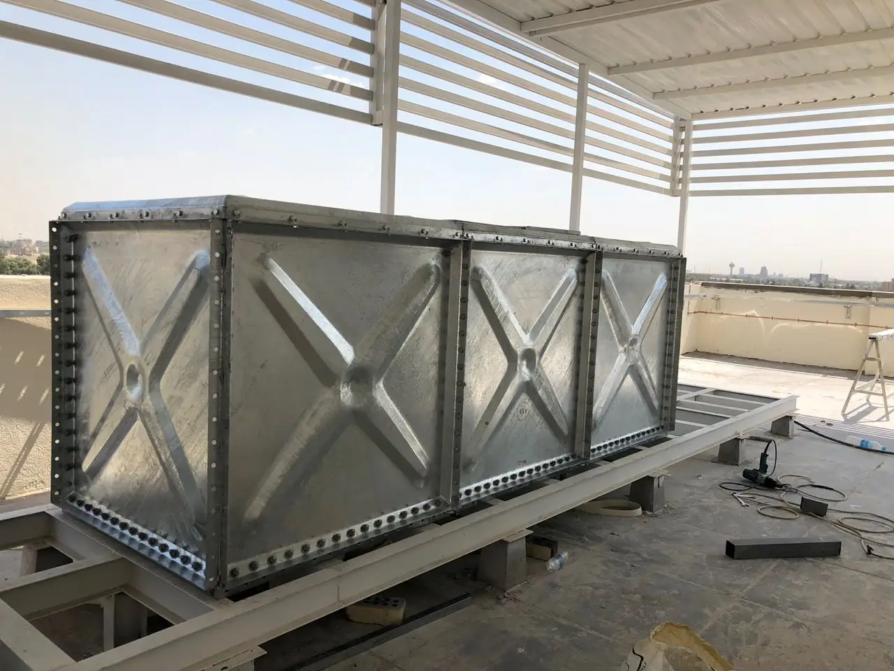 1000 Liter Galvanized Bolted Steel Panel Water Storage Tanks Buy Hot Dip Steel Galvanized