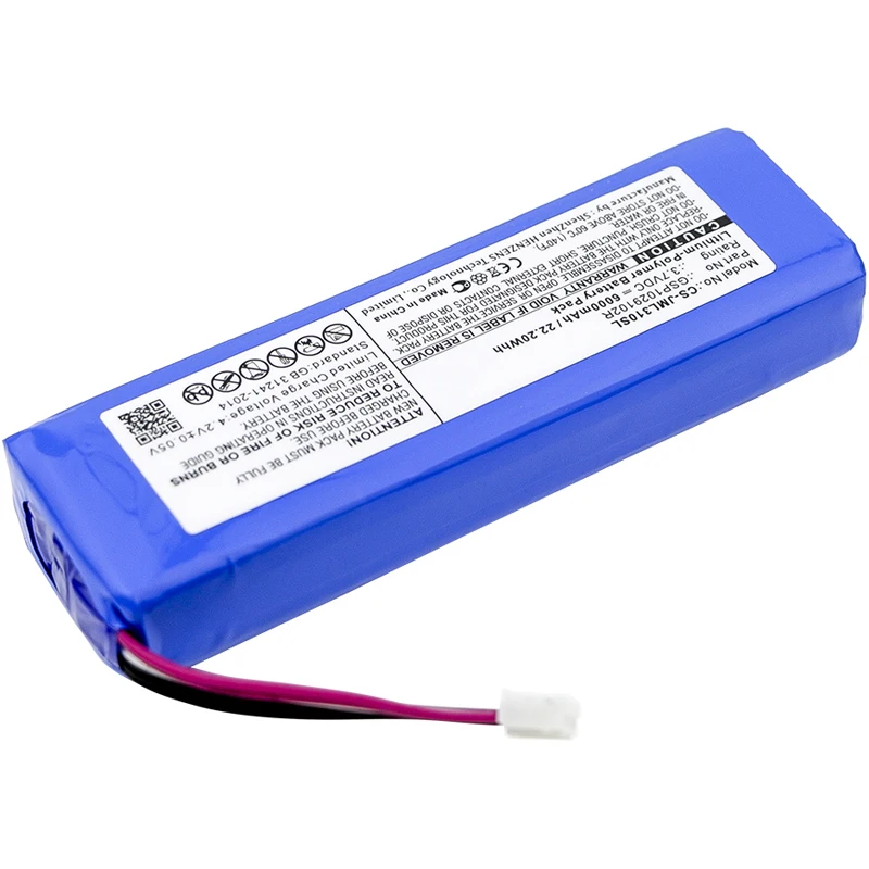 

Battery For JBL Charge 2 Charge 2 Plus Charge 2+ GSP1029102R P763098 Mini Loud Bocinas Portable Speaker Replacement Battery