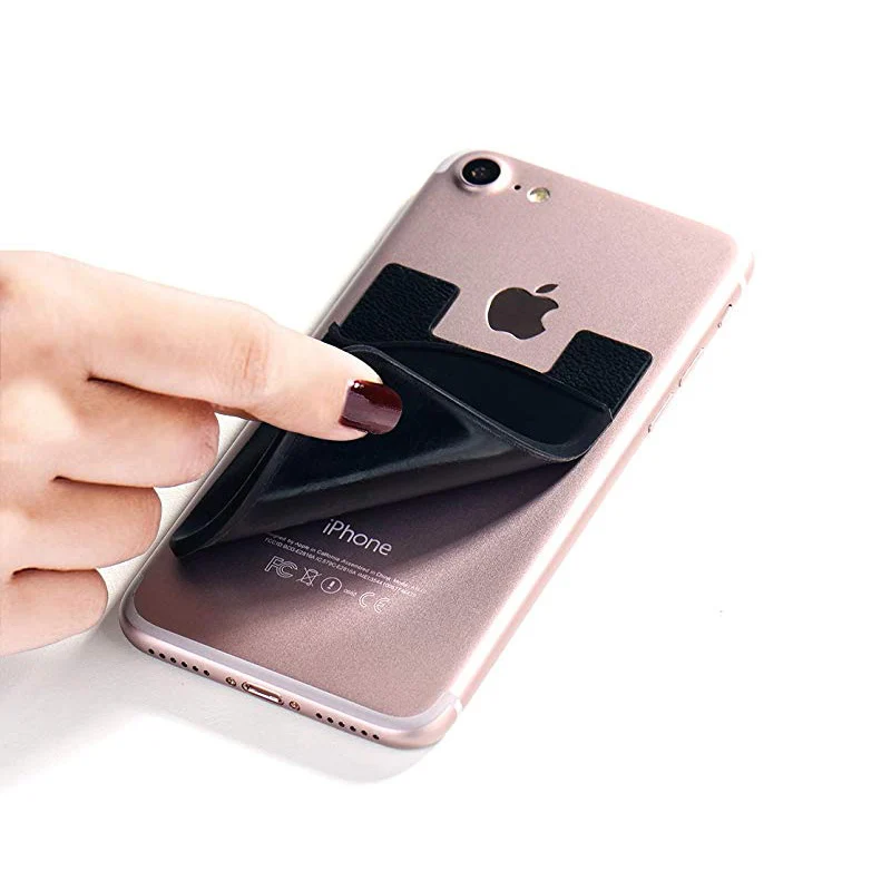 

3M Phone Card Holder Silicone Card Holder Wallet for Women, Customized