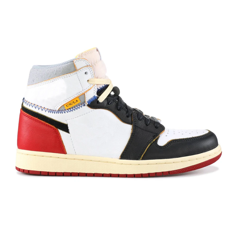 

1S Retro Union Black Toe men's women's fashion casual sports basketball running zapatillas zapatos shoes sneakers