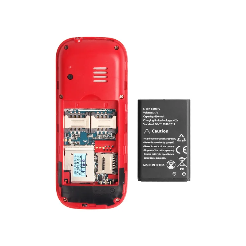 

Factory wholesale 1.77 inch GSM creative wireless FM mobile phone for the elderly