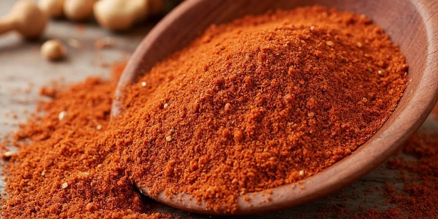 Cayenne pepper flakes and powder