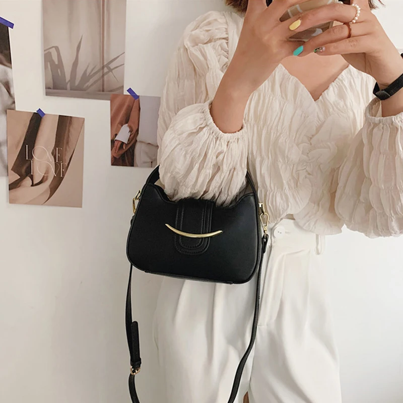 

crossbody brand women shoulder high quality PU leather handbags set of ladies bags, 5 color