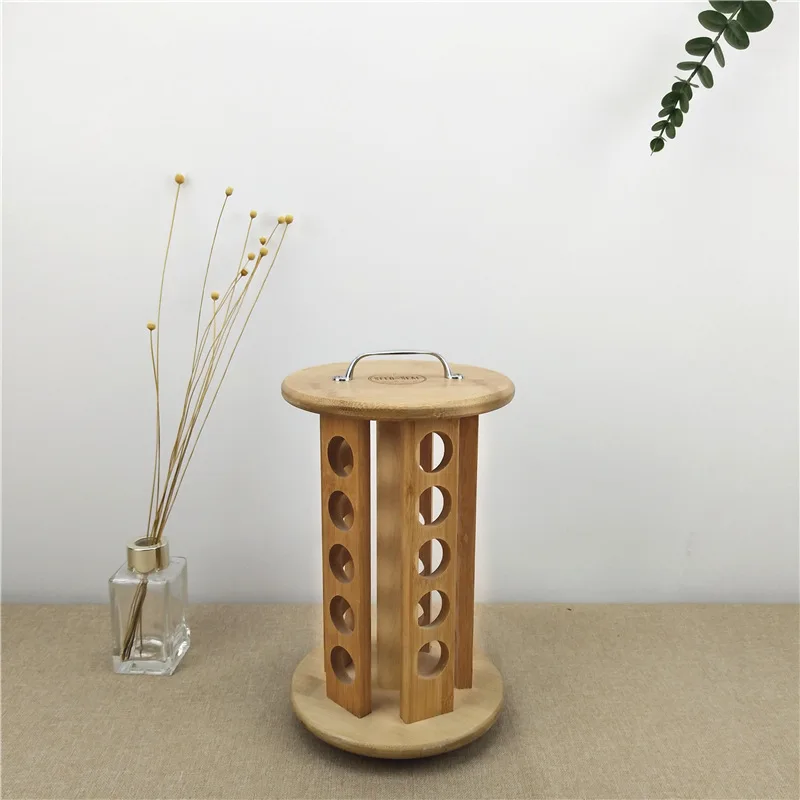 Rotating Perfume Bottle Display Stand Cosmetic Make Up Bottle Stand