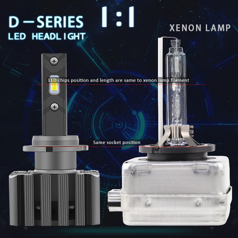 New Design 35w 5000lm D1s D3s Led Conversion Headlight Kit Xenon