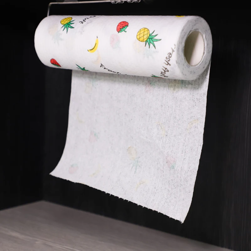 

wholesale cheap kitchen paper Kitchen paper towel roll hygienic customized tissue paper, White