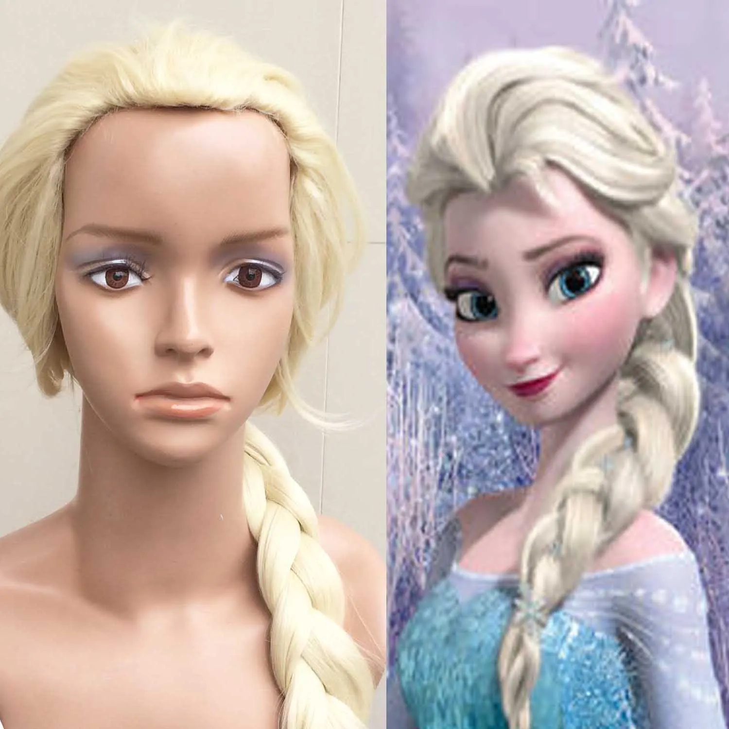 Cosplay Wig Elsa Princess Anna Long Braided Snow Queen Adult Wig - Buy  Women Silvery Ponytail Synthetic Hair Wigs For Frozen,Wholesale Elsa  Princess Long Cheap Wig,Anna Straight Brown Cosplay Wig Product on