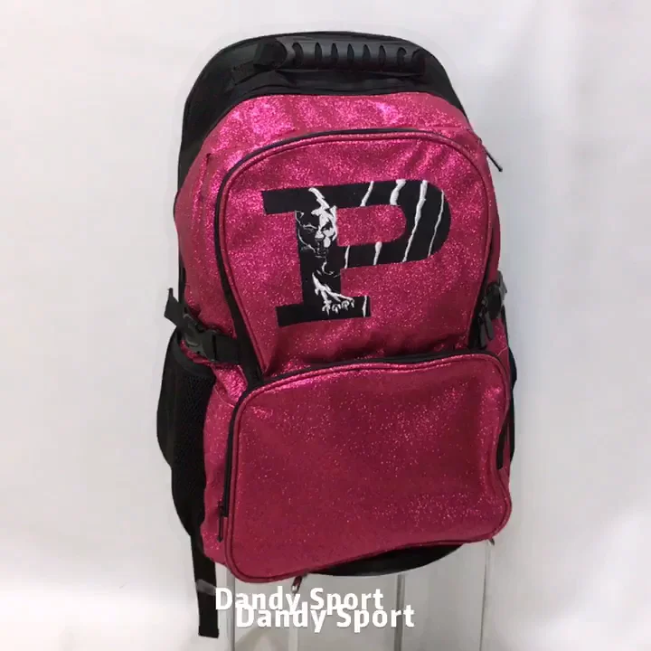Hot Sale Custom Made Nylon Glitter All Star Cheerleading Backpack ...