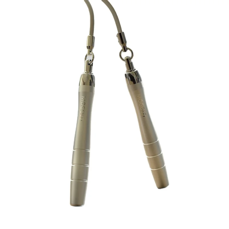 

Aluminium Skipping Jump Rope Hot sal Fitness Steel Cabl Heavi Custom Skip Ultra Plastic Bearing High Gym Weighted Pvc Speed