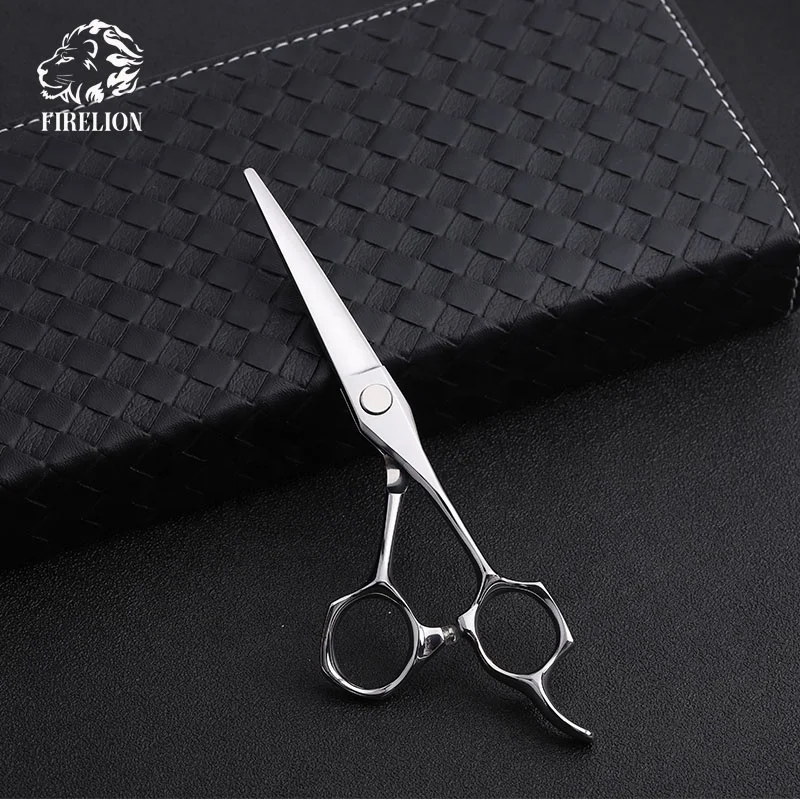 

Japanese VG10 hair scissors 6.0 inch hairdressing scissors hair cutting scissors, Silver