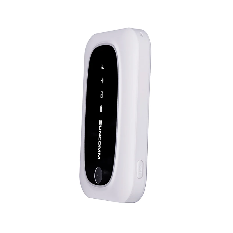 

SUNCOMM Portable 4G 5G LTE Pocket wifi with power bank Mobile Wifi Wireless Hotspot Mini Pocket WiFi M7, White black