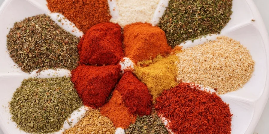 Spice compatibility chart poster design