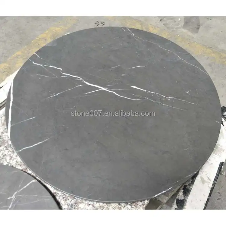 Grey Marble Table Top Round Pietra Gray Marble Tops For Coffee Table