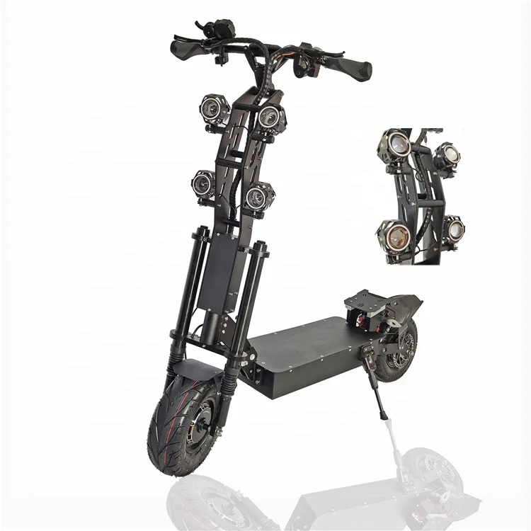 

REALMAX New Cheap Adult 90km/h offroad foldable roller mobility e scooter Electric Scooters with seat, Black