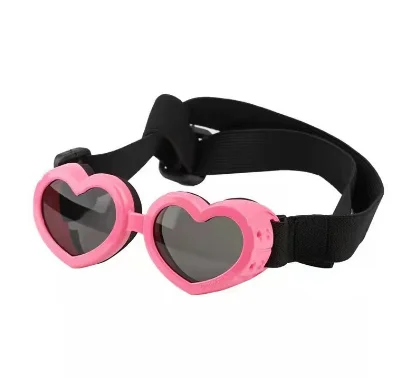 

Hot Selling Wholesale Heart-shaped Pet Sunglasses Sun Proof Uv Pet Sun Glasses For Dog