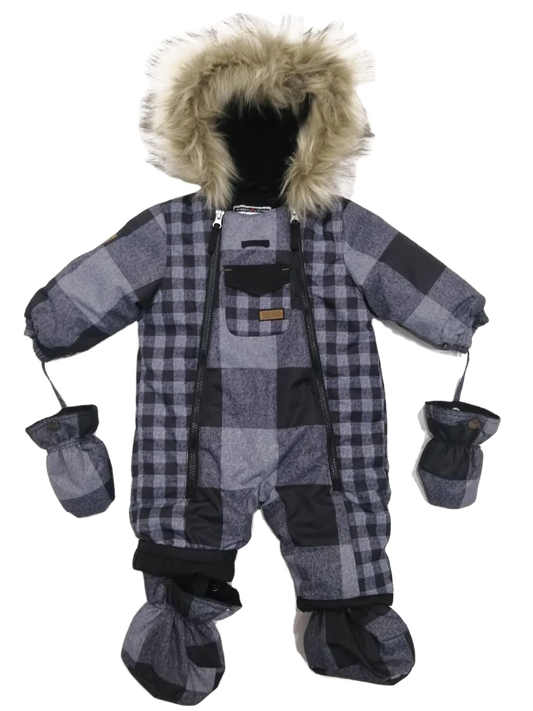 Fur romper suit Clearance